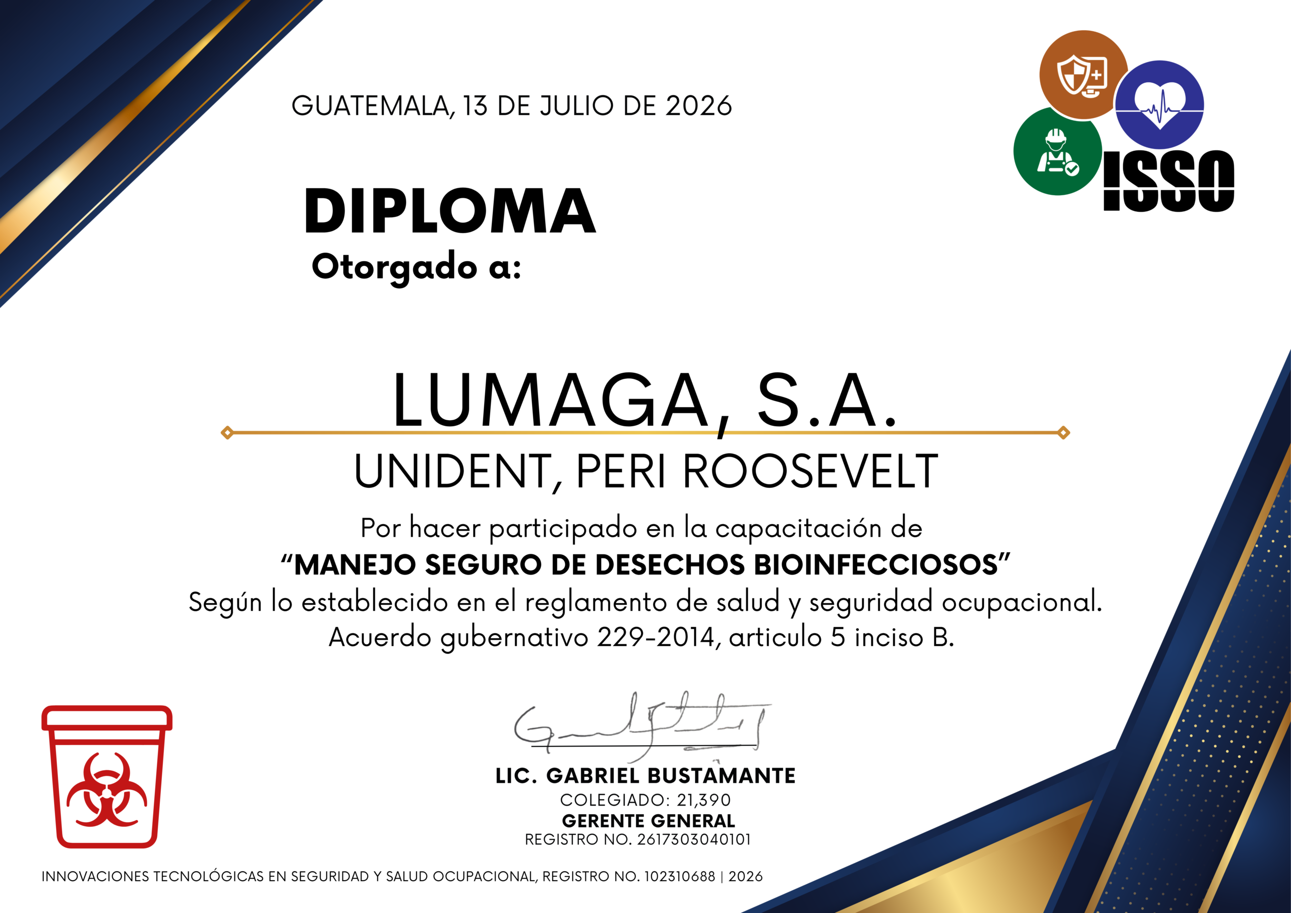 DIPLOMA-MANEJO-SEGURO-DE-DESECHOS-BIOINFECCIOSOS-LUMAGA-UNIDENT-PERI.png
